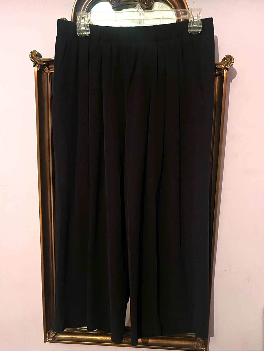 Eileen Fisher Silk Wide Leg Pants